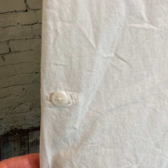 Summersalt Crisp Perfect Boyfriend Shirt Dress Sz S Organic Vacation Resortwear - Picture 8 of 16